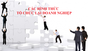 Các hình thức tổ chức lại doanh nghiệp