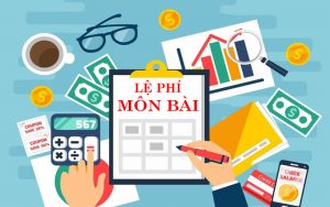 Lệ phí môn bài đối với địa điểm kinh doanh